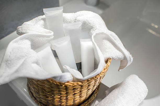 istock Hotel cosmetics in the bathroom 638375178