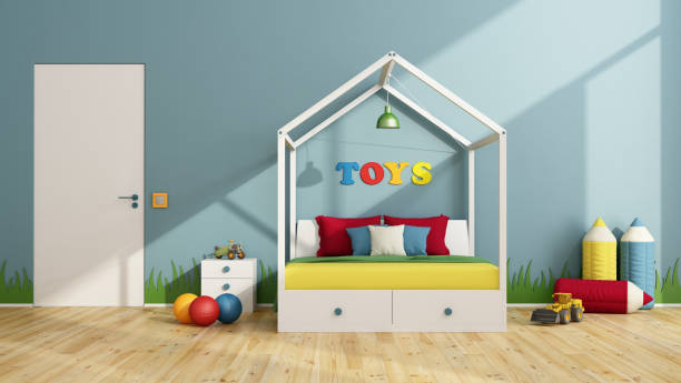 istock Colorful children bedroom 638377378