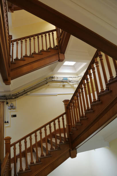 istock The stairs up in the house 638378544
