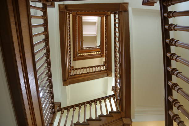 istock The stairs up in the house 638378648