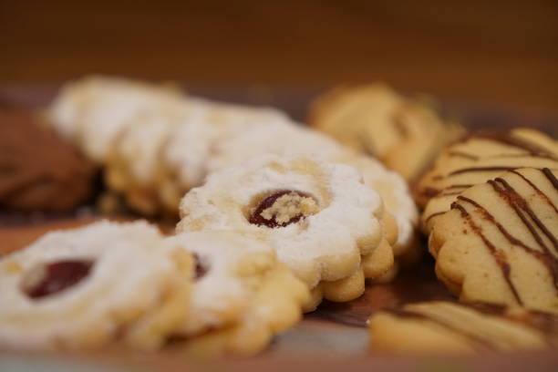istock Close Up of Christmas biscuit 638380528