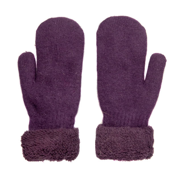 istock Mitten isolated on white background. Knitted mittens. Mittens to 638381424