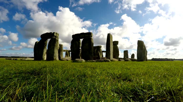 Stonehenge, Salisbury, Amesbury, England, Real Time