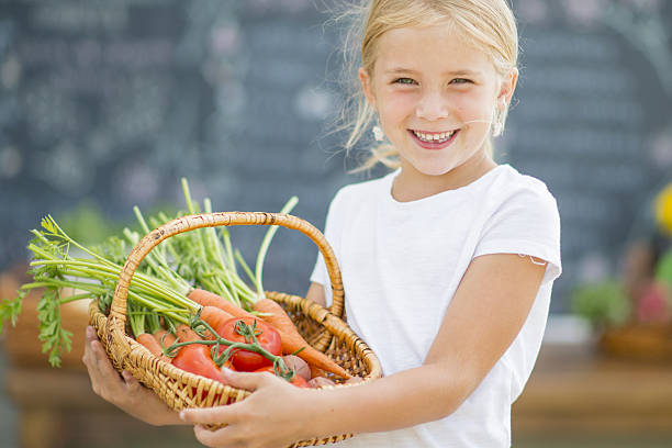 istock Selling a Basket of Produce 638384480