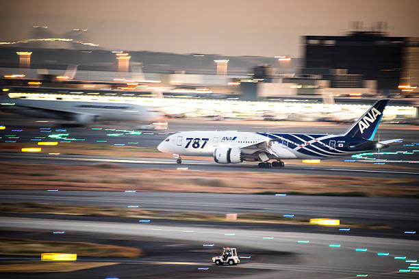 (all nippon airways), 보잉 787 dreamliner  - boeing 787 air vehicle travel business travel 뉴스 사진 이미지