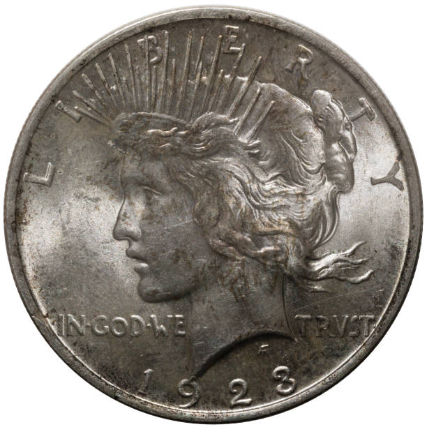 istock Obverse of 1923 Peace Silver Dollar 638397306