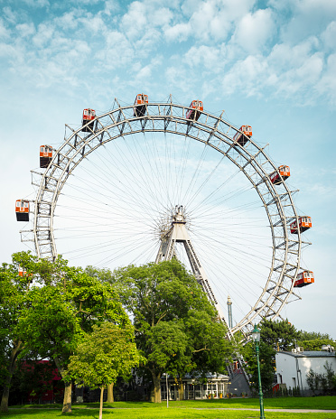 Ferris wheel in Prater - Vienna, Austria