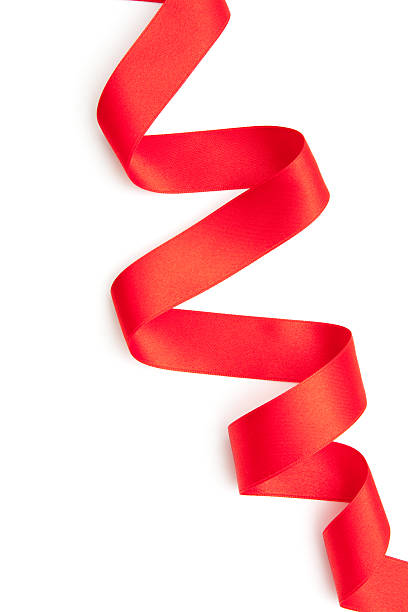 istock red ribbon border isolated on white 638405388