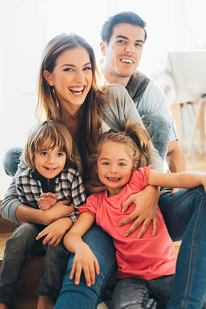 istock Young happy family 638406226