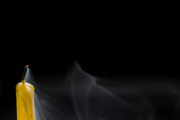 istock White smoke when the candle goes out 638412666