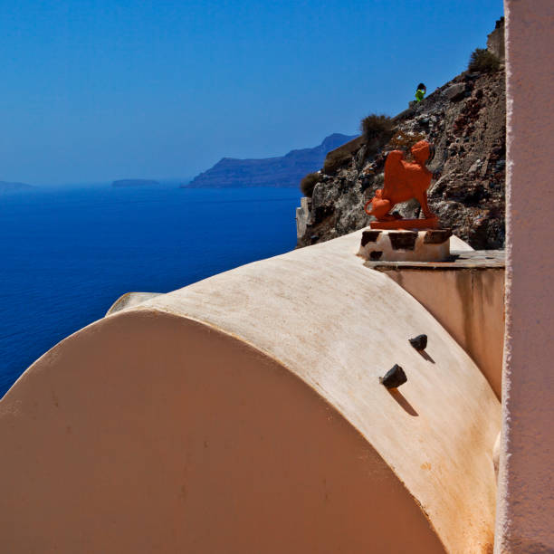 istock Santorini island Greece Sea 638414420