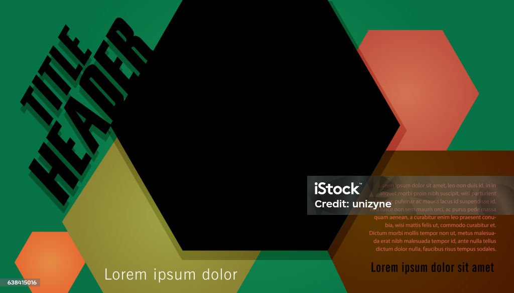 Horizontal Layout Text Horizontal Layout Stock Illustration - Download Image Now - Brochure ...
