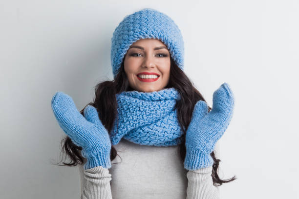 istock Woman in warm clothing 638417096