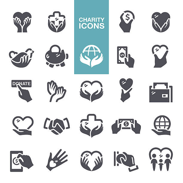 charity- und spendensymbole - friedenstaube stock-grafiken, -clipart, -cartoons und -symbole