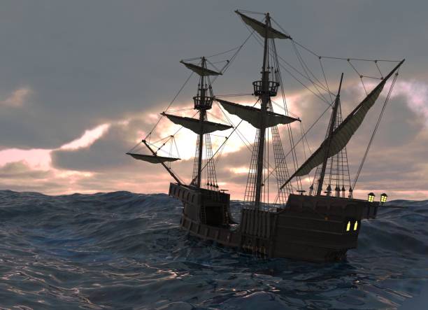 istock Sailboat On The Sea 3D Illustration 638425896