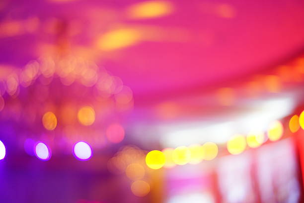istock Defocused entertainment concert lighting on stage 638426276
