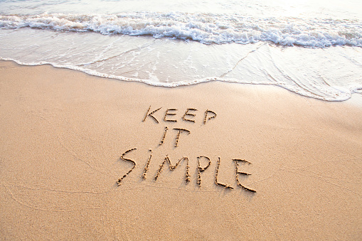keep it simple concept