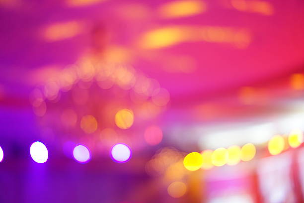 istock Defocused entertainment concert lighting on stage 638426764
