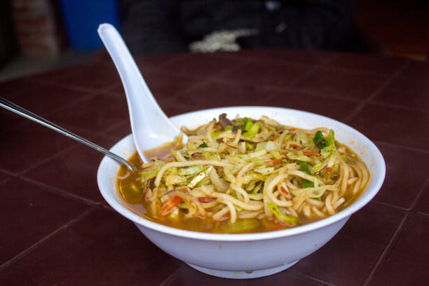 Thupka A traditional Tibetan noodle soup.
