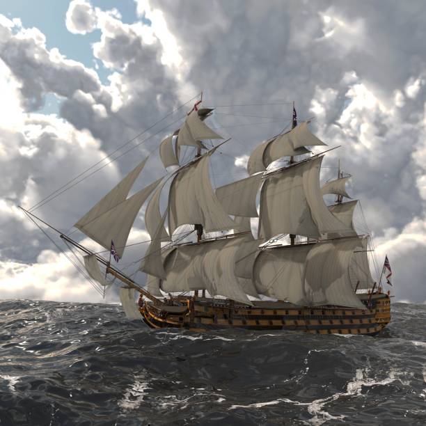 istock Sailboat On The Sea 3D Illustration 638428208