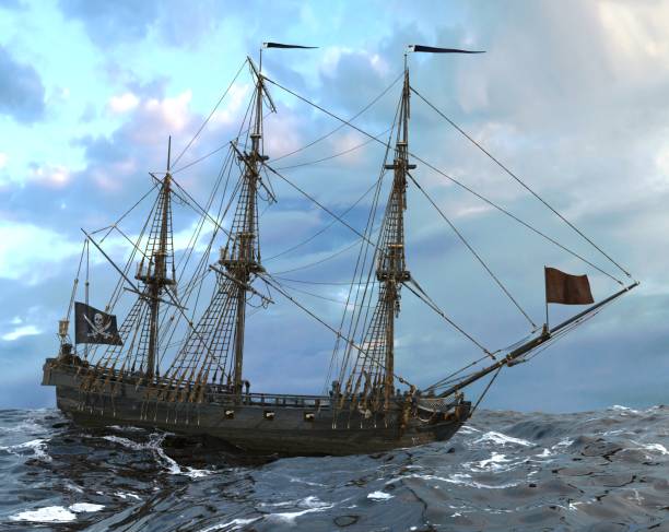 istock Sailboat On The Sea 3D Illustration 638429048
