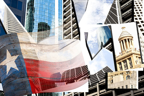 istock Houston, Texas, USA downtown skyscrapers puzzle. 638432448
