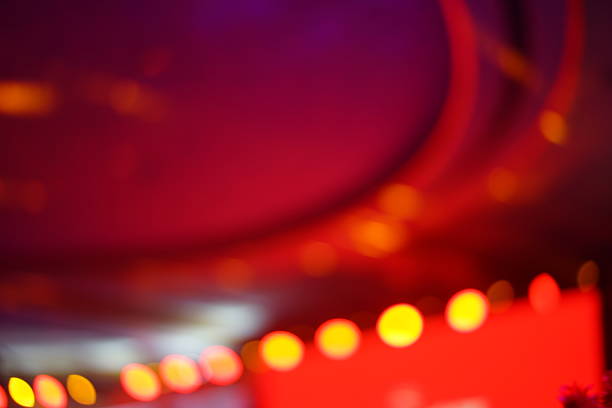 istock Defocused entertainment concert lighting on stage 638432660