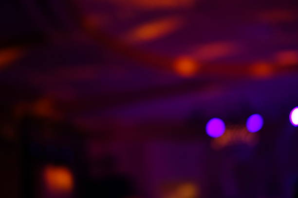 istock Defocused entertainment concert lighting on stage 638433786