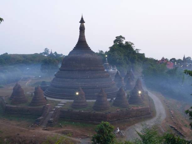 istock Yatanabon pagoda temple in Mrak-U, Myanmar 638436608