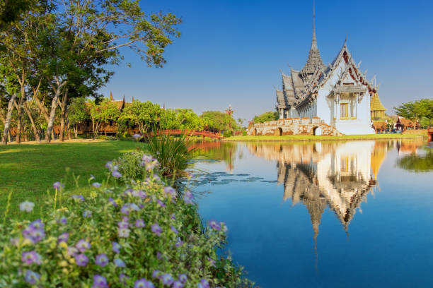 sanphet prasat palace - sanphet palace foto e immagini stock