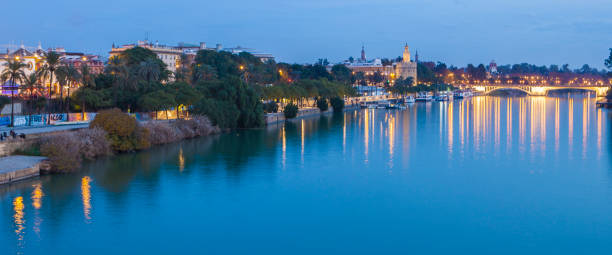 istock Guadalquivir at sunset, Seville, Spain 638437270