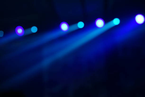istock Defocused entertainment concert lighting on stage 638438732
