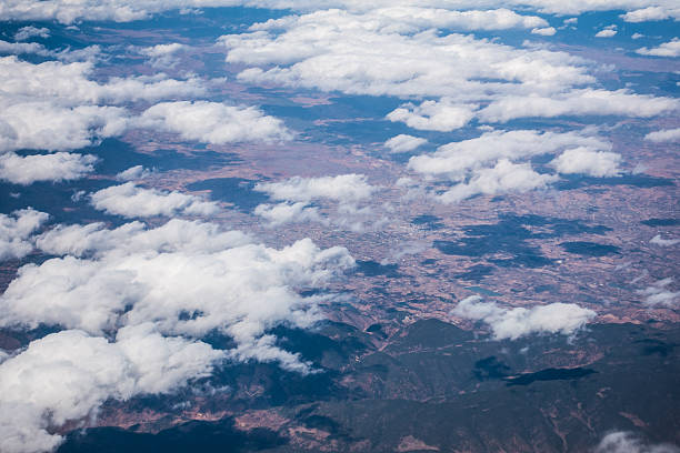 istock Aerial view of cloudscape 638439058