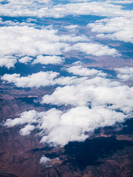 istock Aerial view of cloudscape 638439212