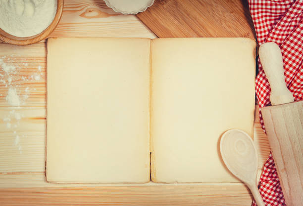 istock Baking cake or pizza ingredients top view on wooden background 638445352