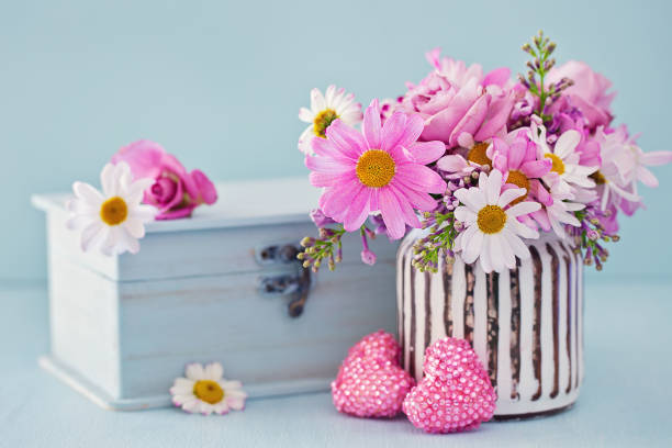 istock Lovely bunch of flowers . 638448124