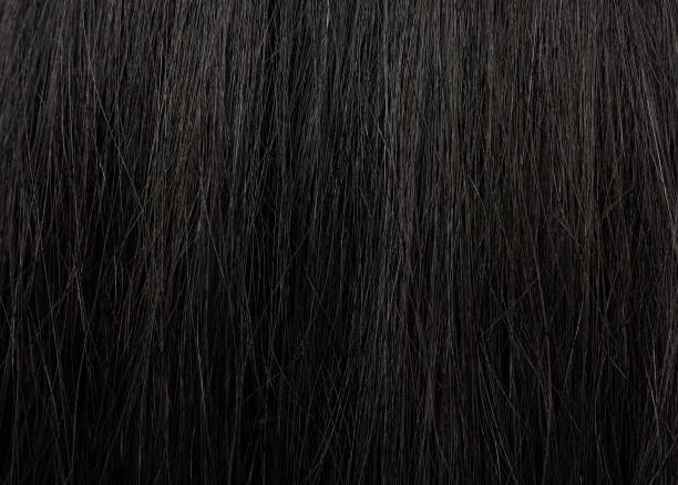 istock Healthy dark straight hair 638449342