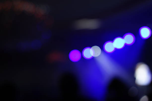 istock Defocused entertainment concert lighting on stage 638450792