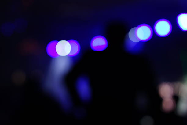 istock Defocused entertainment concert lighting on stage 638450966