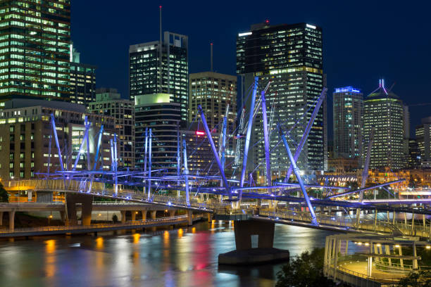 istock Brisbane  Kurilpa bridge and skyline 638451792