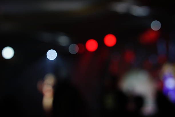 istock Defocused entertainment concert lighting on stage 638455600