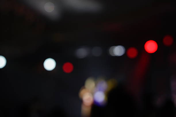 istock Defocused entertainment concert lighting on stage 638456094