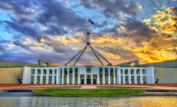 istock Parliament House in Canberra, Australia 638463114