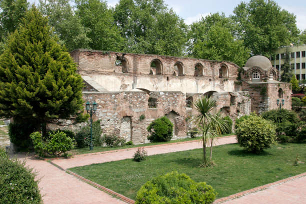istock Hagia Sophia  Mosque  in Iznik Town,  before restoration 638463392