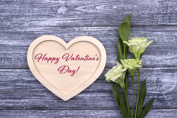 istock Valentine card with text Happy Valentines Day 638468498