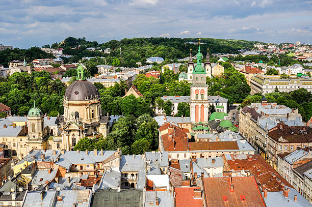 istock Dominican Church, Lviv, Ukraine 638470374