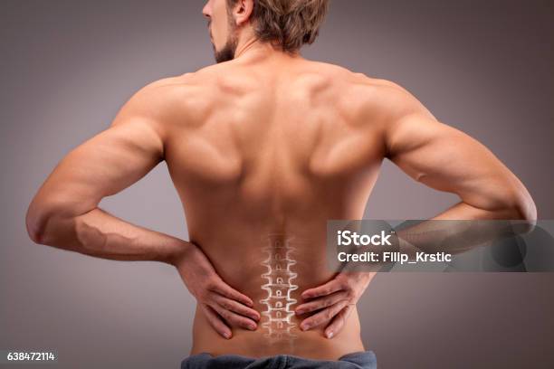 Lower Back Pain Stock Photo - Download Image Now - Lower Back Pain, Adult, Adults Only
