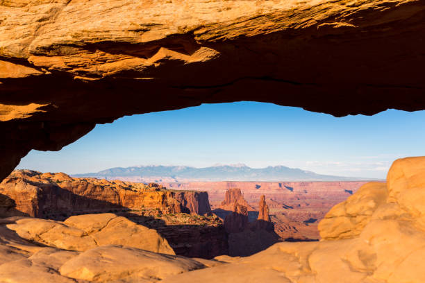 istock Dead Horse Park view through stone arch 638473894