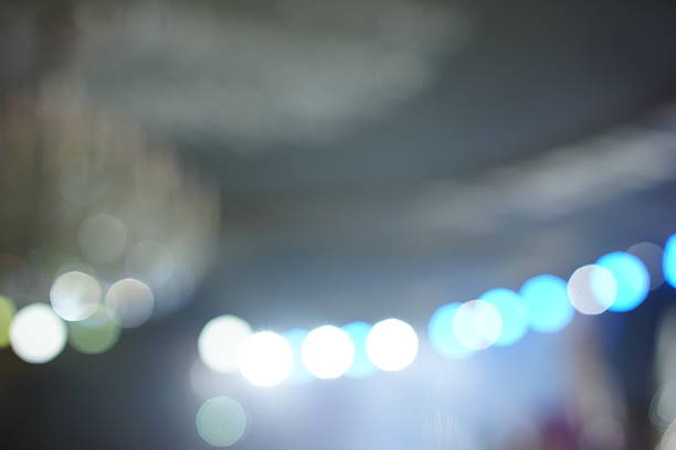 istock Defocused entertainment concert lighting on stage 638474330