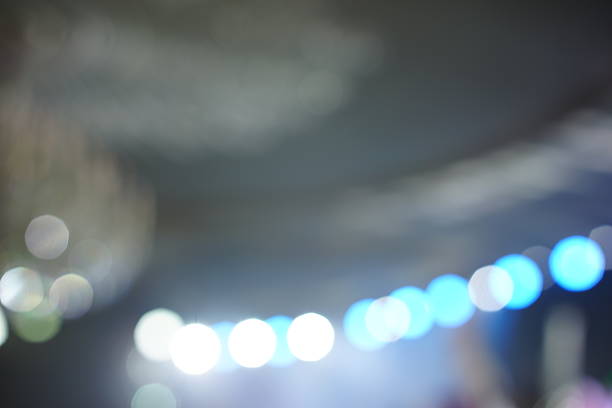istock Defocused entertainment concert lighting on stage 638474366